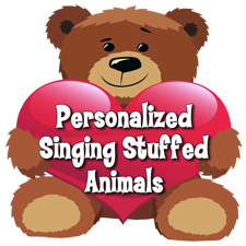 personalized singing stuffed animals